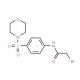 2-Bromo-N-[4-(4-morpholinylsulfonyl)phenyl]-acetamide - chemical structure image