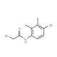 2-bromo-N-(4-bromo-2,3-dimethylphenyl)acetamide - chemical structure image