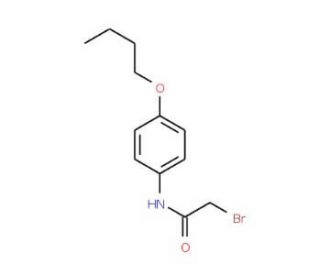 2-Bromo-N-(4-butoxyphenyl)acetamide - chemical structure image