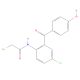 2-Bromo-N-[4-chloro-2-(4-hydroxybenzoyl)phenyl]acetamide (CAS 67445-86-7) - chemical structure image