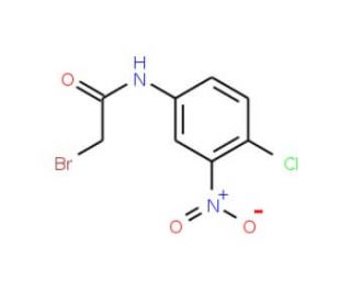 2-Bromo-N-(4-chloro-3-nitrophenyl)acetamide - chemical structure image