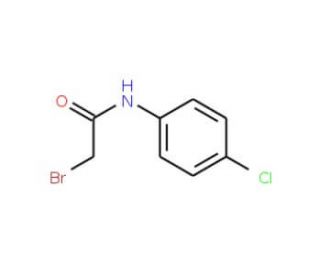 2-bromo-N-(4-chlorophenyl)acetamide (CAS 5343-64-6) - chemical structure image