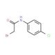 2-bromo-N-(4-chlorophenyl)acetamide (CAS 5343-64-6) - chemical structure image
