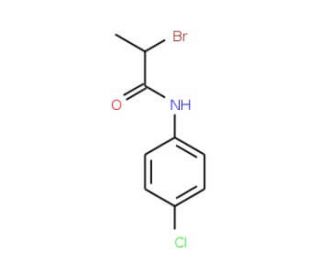 2-Bromo-N-(4-chlorophenyl)propanamide - chemical structure image