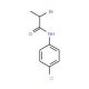 2-Bromo-N-(4-chlorophenyl)propanamide - chemical structure image
