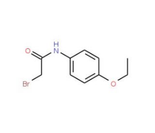 2-bromo-N-(4-ethoxyphenyl)acetamide - chemical structure image