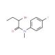 2-Bromo-N-(4-fluorophenyl)-N-methylbutanamide - chemical structure image