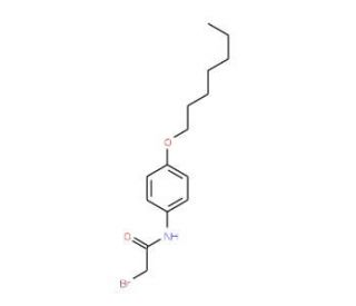2-Bromo-N-[4-(heptyloxy)phenyl]acetamide - chemical structure image