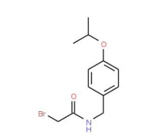 2-Bromo-N-(4-isopropoxybenzyl)acetamide - chemical structure image