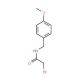2-Bromo-N-(4-methoxybenzyl)acetamide - chemical structure image