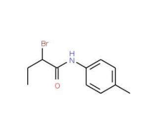 2-Bromo-N-(4-methylphenyl)butanamide - chemical structure image