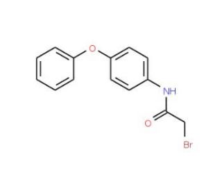 2-Bromo-N-(4-phenoxyphenyl)acetamide - chemical structure image