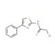 2-Bromo-N-(4-phenyl-1,3-thiazol-2-yl)acetamide - chemical structure image
