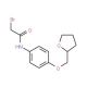 2-Bromo-N-[4-(tetrahydro-2-furanylmethoxy)phenyl]-acetamide - chemical structure image
