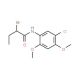 2-Bromo-N-(5-chloro-2,4-dimethoxyphenyl)butanamide - chemical structure image