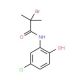 2-Bromo-N-(5-chloro-2-hydroxyphenyl)-2-methylpropionamide - chemical structure image