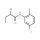 2-Bromo-N-(5-chloro-2-methylphenyl)butanamide - chemical structure image