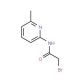 2-Bromo-N-(6-methyl-pyridin-2-yl)-acetamide - chemical structure image