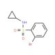 2-Bromo-N-cyclopropylbenzenesulfonamide (CAS 951883-93-5) - chemical structure image