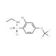 2-Bromo-N-ethyl-4-(trifluoromethoxy)benzenesulphonamide (CAS 957062-74-7) - chemical structure image
