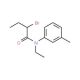 2-Bromo-N-ethyl-N-(3-methylphenyl)butanamide - chemical structure image