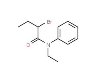 2-Bromo-N-ethyl-N-phenylbutanamide - chemical structure image