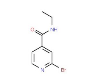 2-Bromo-N-ethylisonicotinamide (CAS 951885-78-2) - chemical structure image