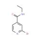 2-Bromo-N-ethylisonicotinamide (CAS 951885-78-2) - chemical structure image