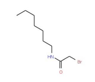 2-Bromo-N-heptylacetamide - chemical structure image