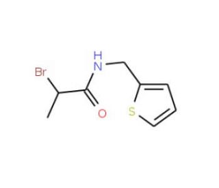 2-Bromo-N-(thien-2-ylmethyl)propanamide - chemical structure image