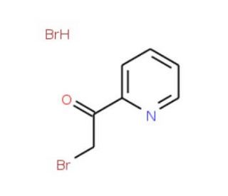 2-(Bromoacetyl)pyridine hydrobromide (CAS 17570-98-8) - chemical structure image