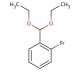 2-Bromobenzaldehyde diethyl acetal (CAS 35822-58-3) - chemical structure image