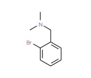 (2-Bromobenzyl)dimethylamine (CAS 1976-04-1) - chemical structure image