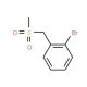 2-Bromobenzylmethylsulfone (CAS 25195-52-2) - chemical structure image