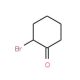 2-Bromocyclohexanone (CAS 822-85-5) - chemical structure image