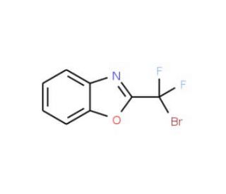 2-(Bromodifluoromethyl)-1,3-benzoxazole (CAS 186828-50-2) - chemical structure image