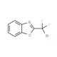 2-(Bromodifluoromethyl)-1,3-benzoxazole (CAS 186828-50-2) - chemical structure image