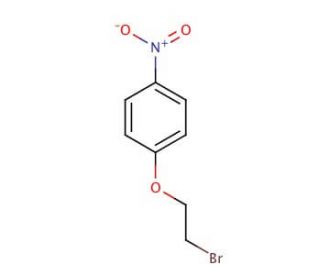 2-Bromoethyl-4-nitrophenyl Ether (CAS 13288-06-7) - chemical structure image