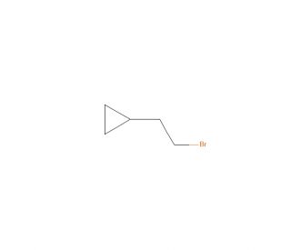 2-Bromoethylcyclopropane (CAS 36982-56-6) - chemical structure image