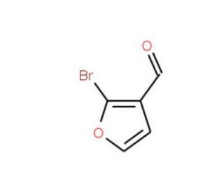 2-Bromofuran-3-carboxaldehyde (CAS 223557-24-2) - chemical structure image