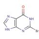 2-Bromohypoxanthine (CAS 87781-93-9) - chemical structure image