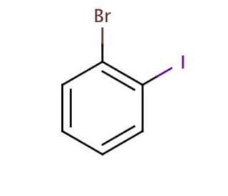 2-Bromoiodobenzene (CAS 583-55-1) - chemical structure image