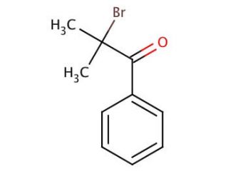 2-Bromoisobutyrophenone (CAS 10409-54-8) - chemical structure image
