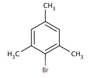 2-Bromomesitylene (CAS 576-83-0) - chemical structure image
