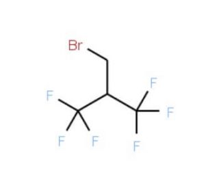 2-(Bromomethyl)-1,1,1,3,3,3-hexafluoropropane (CAS 382-14-9) - chemical structure image