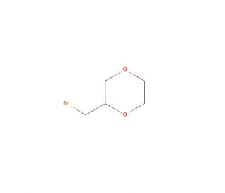 2-Bromomethyl-1,4-dioxane (CAS 1339058-38-6) - chemical structure image
