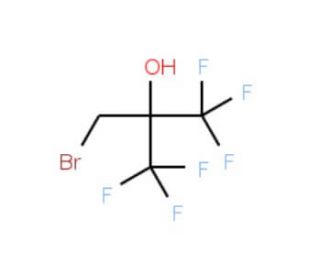 2-(Bromomethyl)hexafluoropropan-2-ol (CAS 503169-76-4) - chemical structure image