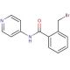2-Bromomethyl-N-pyridin-4-yl-benzamide - chemical structure image
