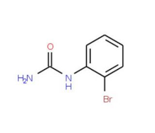 (2-bromophenyl)urea (CAS 13114-90-4) - chemical structure image