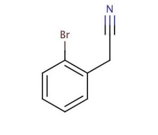 2-Bromophenylacetonitrile (CAS 19472-74-3) - chemical structure image